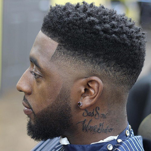 fohawk-fade-haircut for black man