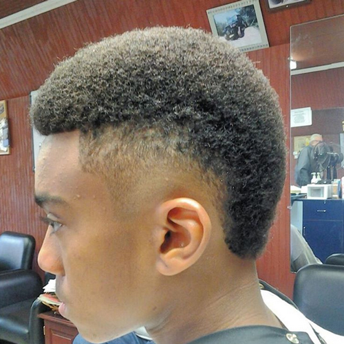 fohawk-fade-haircut young boy